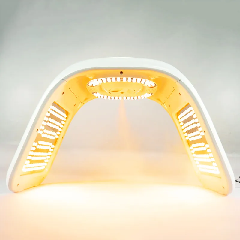 5D LED -ljusterapi ansiktsmask för akne behandling fräknad borttagning foton pdt terapi ansiktsskönhetsmaskin hem användning