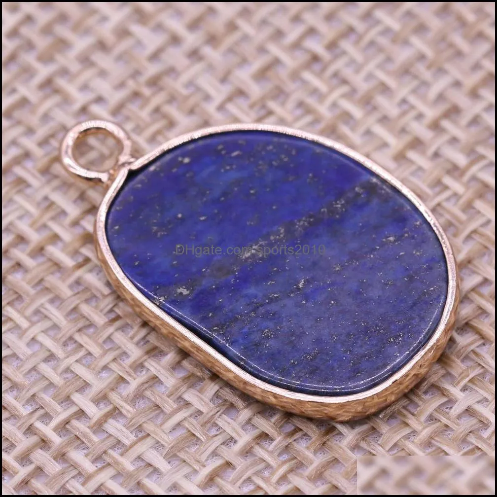 natural stone charms foot shape rose quartz lapis lazuli turquoise opal pendant diy for jewelry making 15x25mm sports2010