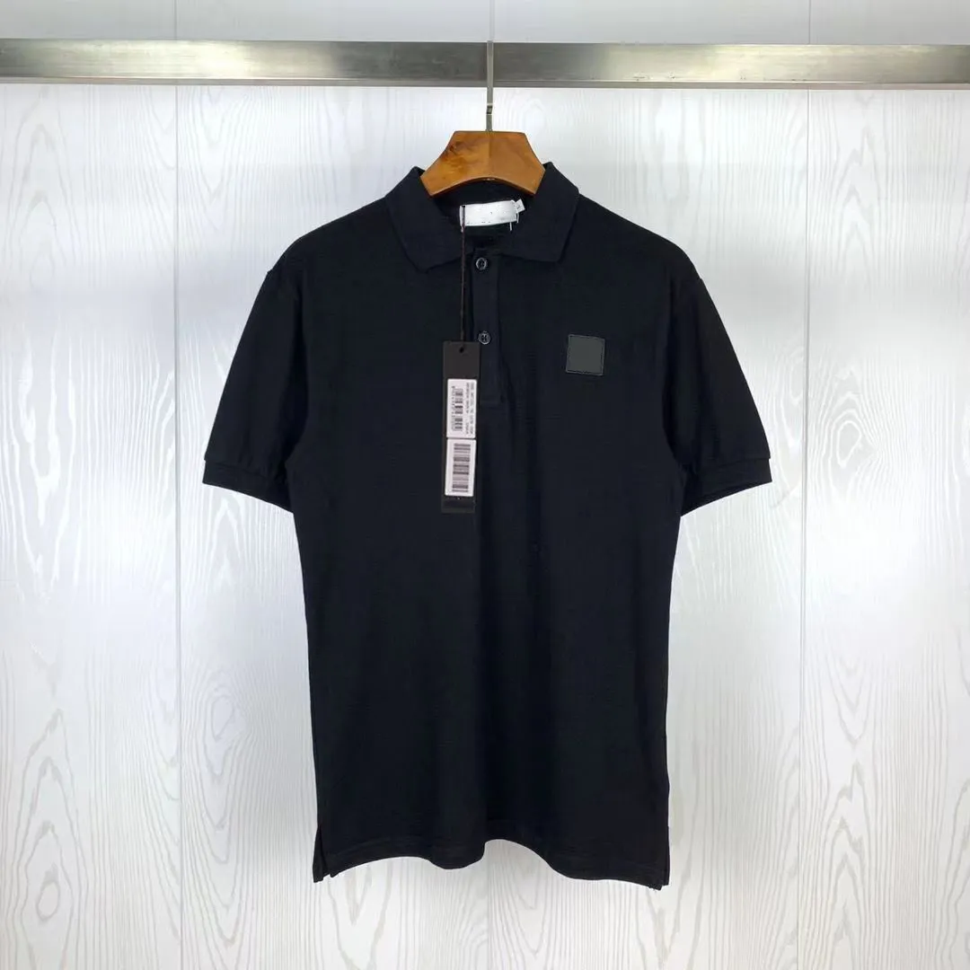 Man polos skjorta designer mens t skjortor sommar korta polo toppar med knopp broderi tshirts 13 färger s-4xl