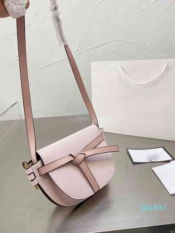 Abendtasche Umhängetaschen Marke Designer Mode Sattel Tote Frauen Echtes Leder Weiße Handtasche Schulter Braun Brieftasche Weibliche Geldbörsen