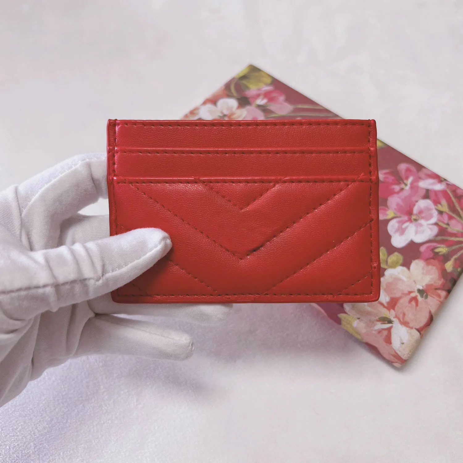 Designer Letter Credit Card Holders Women Mini Wallet High Quality