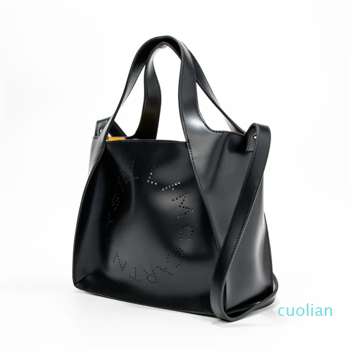 Stella McCartney Damenmode-Handtasche, mittelgroße und kleine Damen-Einkaufstasche aus PVC-Leder mit Geldbörse3.13.
