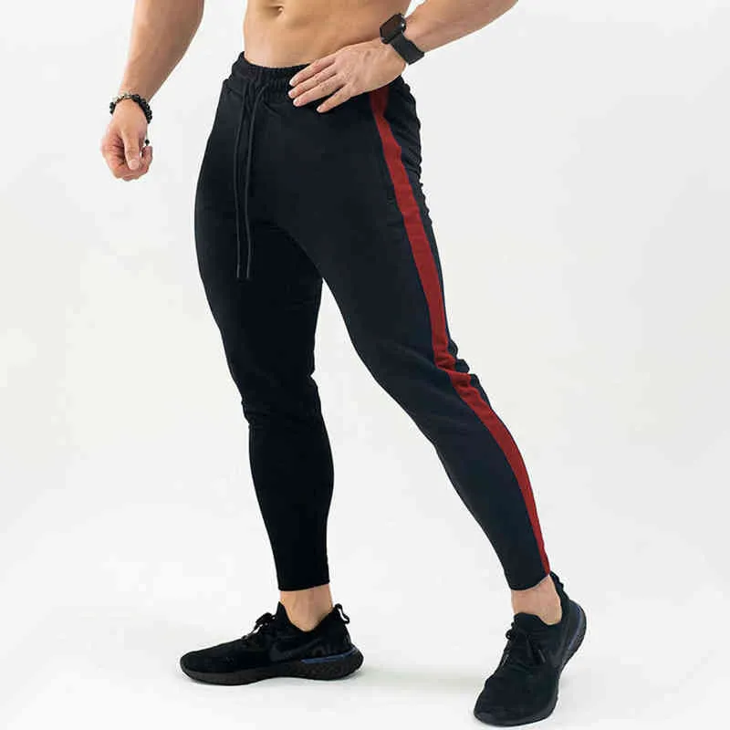 Nouveaux hommes pantalons de survêtement pantalons décontractés Joggers pantalons de survêtement hommes coton pantalon maigre gymnases masculins Fitness vêtements d'entraînement pantalon crayon G220713