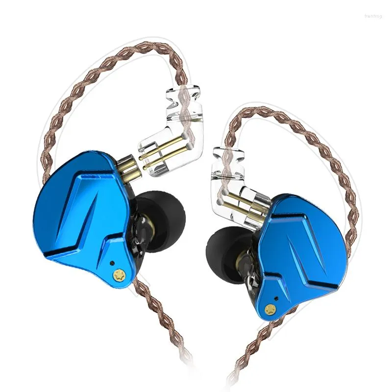 Słuchawki słuchawki ZSN Pro Hanging in Ear Monitor Technologia HiFi Bass Earbud sportowy hałas anulowanie zestawu słuchawkowego gracz CCA