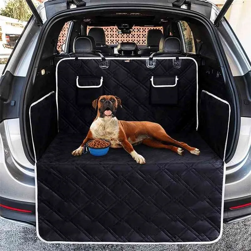 Car Trunk Dog Cushion مقعد السيارة مقعد السيارة مقعد السيارة مشاهد شبكية بيتر بيتر سرير كات الكلب.