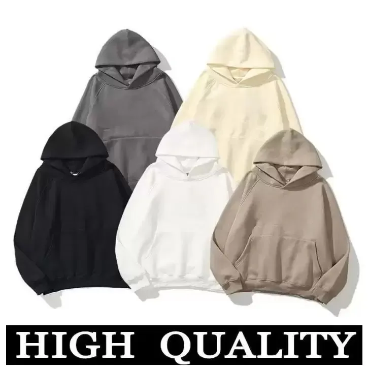 Tasarımcılar Erkekler Kapşonlu Ess Embrodiery Hoodies Kadın Essential Gevşek Gevşek Hoodie Uzun Kollu Göğüs Mektubu Pullover Hip Hop Sweatshirts Erkek Giyim Kapüşonlu Üstler