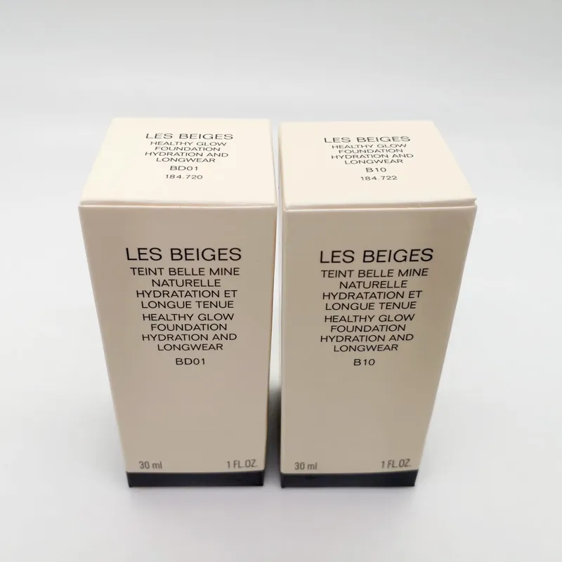 Les Beiges Healthy Glow Hydration BD01 B10 B20 Makeup Liquid Foundation 30 ml 1fl.oz