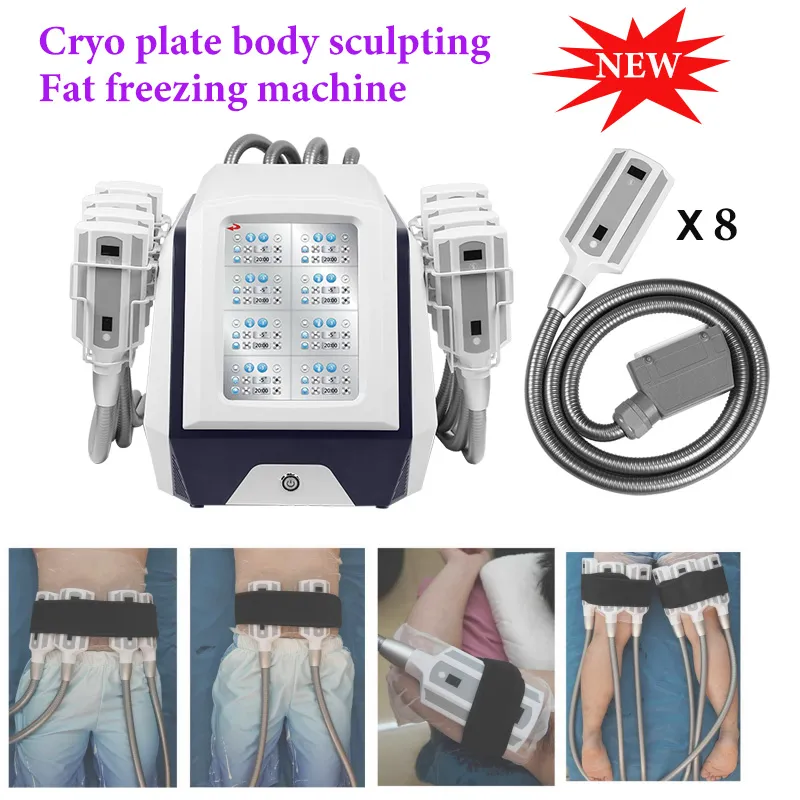Przenośny Cryo Plate Cryolipoliza Cryoskin Fat Breading Cryo Pad Ciała Odchudzanie