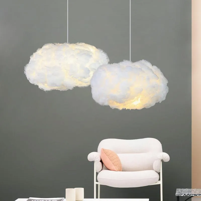 Modern LED Cloud Pendant Light With Cloud Suspension Chandelier For Indoor Decoration In Living Bedroom And Kids Room From Pusongli 105.17 DHgate.Com