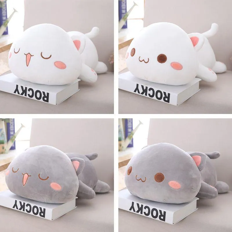 Ahorra a lo Grande en Compras al por Mayor de Muñecas De Peluche Kawaii  Kawaii Plushies: 30 Cm De Almohada De Gato Interactiva Muñeca De Peluche