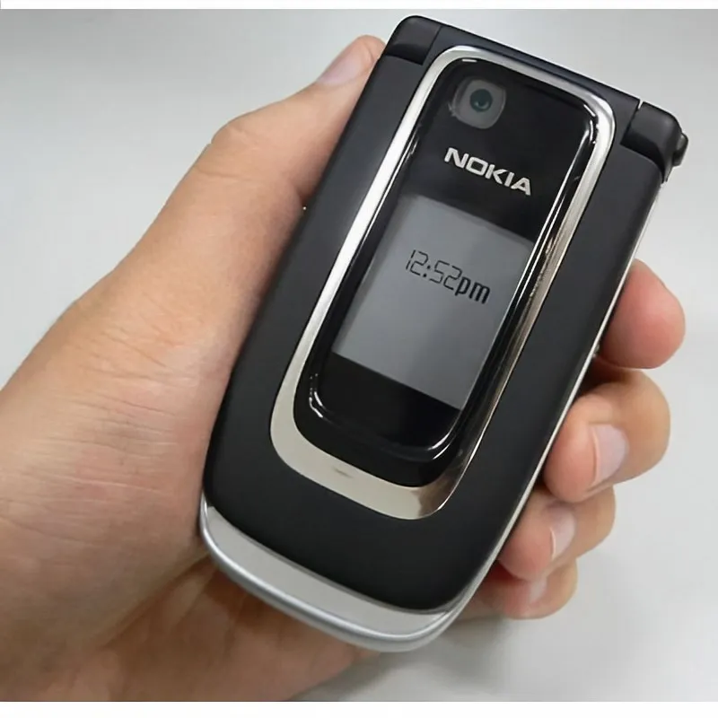 원래 리퍼브 휴대 전화 Nokia 6131 2G GSM 듀얼 SIM 플립 폰
