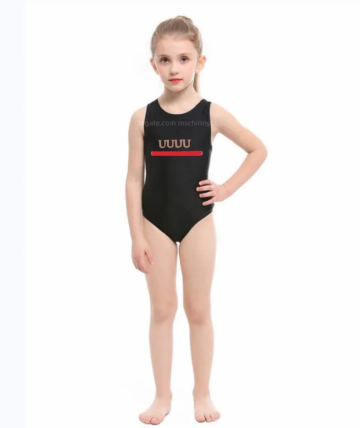 Baby Girl Kid One-Piecs Swimwwear Swimsuit Brand Letter