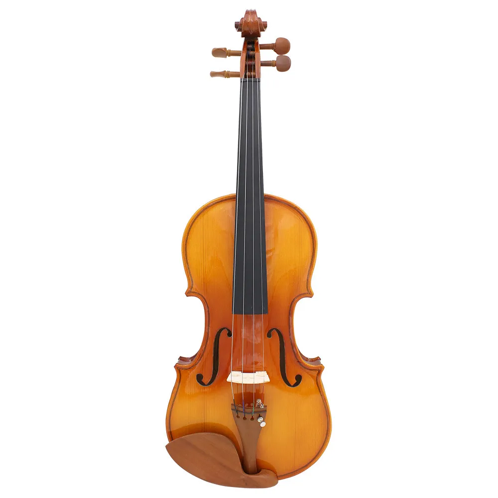2022 Violine aus Massivholz in Leistungsqualität, professionelle Violine mit Tigermuster, 4/4-Saiten-Musikinstrument mit Gepäck