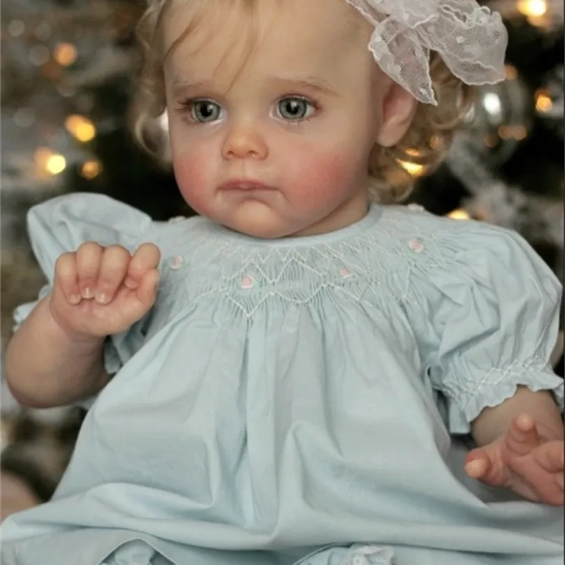 23 بوصة Reborn Doll Kit Maggi مع COA Limited Edition Soft Touch Fresh