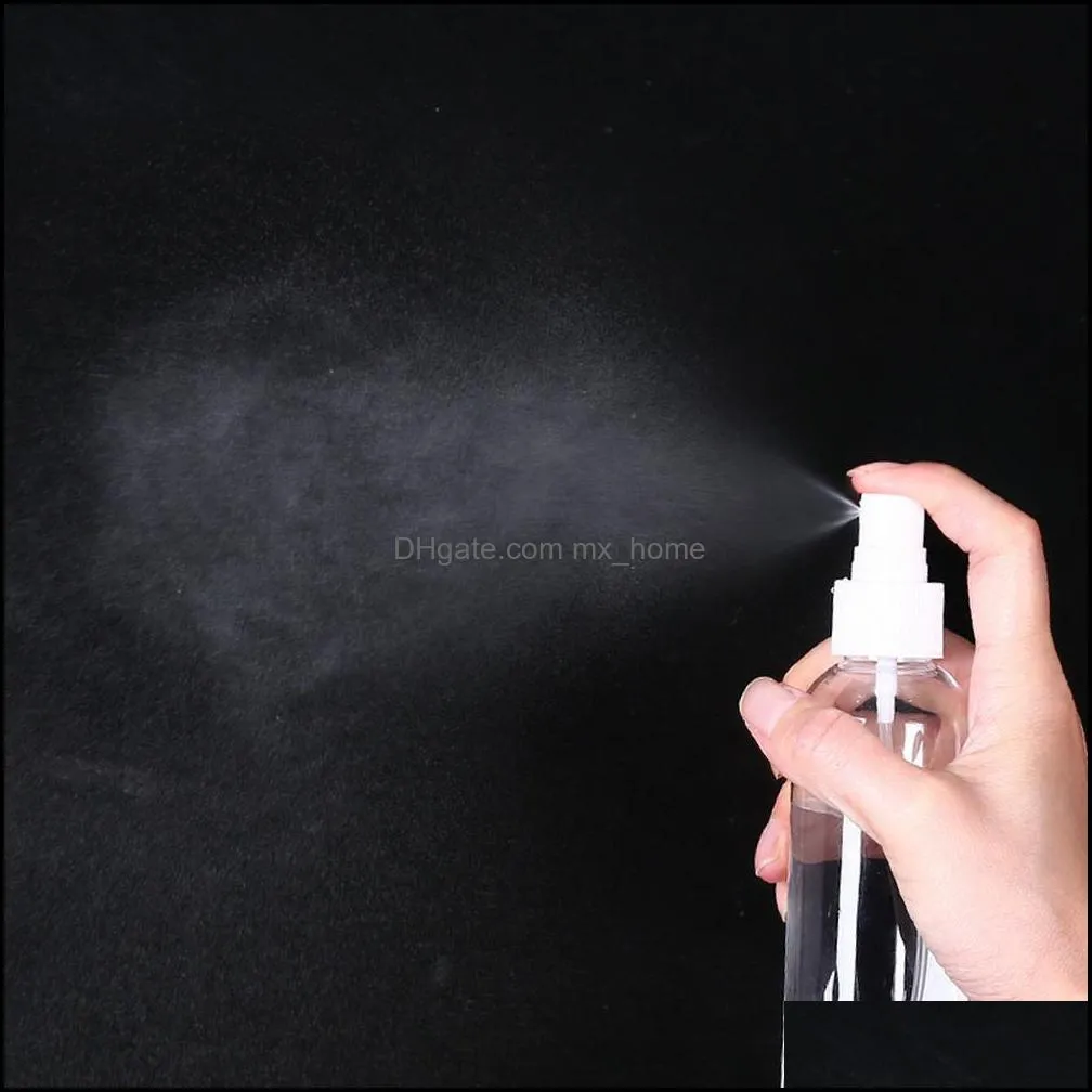 transparent plastic perfume bottle 10ml 20ml 30ml 50ml 60ml 100ml atomizer empty mini refillable spiral container sanitizer spray