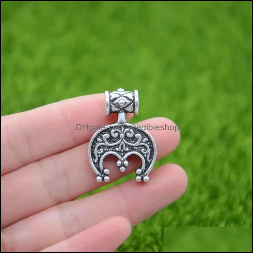 pendant necklaces nostalgia slavic lunula crescent moon necklace lunitsa amulet good luck jwelry for women pendant