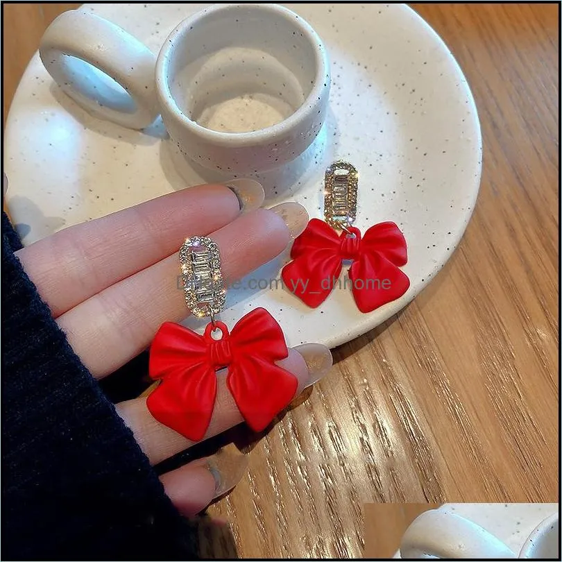 Party Favor Silver needle Korean fashion explosion earrings simple high-end tassel earrings temperament small fragrance