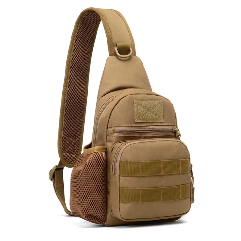 Sac à Dos Tactique Sling (24x38x15cm) – Noir, 20L, Pour Pêche, Rando, Militaire – SINAIRSOFT