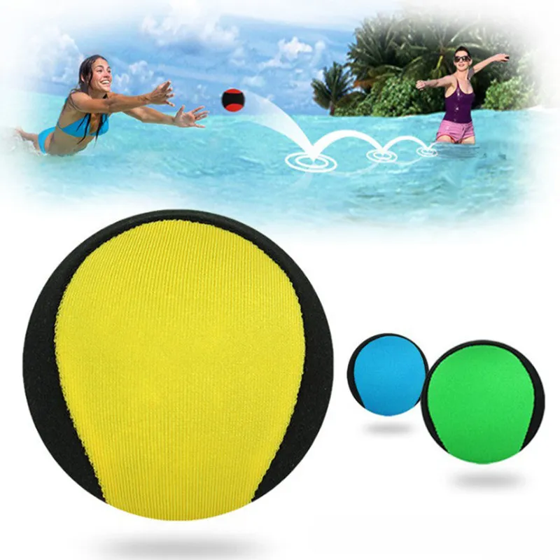 6cm 5.5cm 5cm Bouncy Ball Colorful Funny Water Beach Balls Floating Bouncing Glow Durable Swimming Game Tool Increase Fun Mixed Shipment