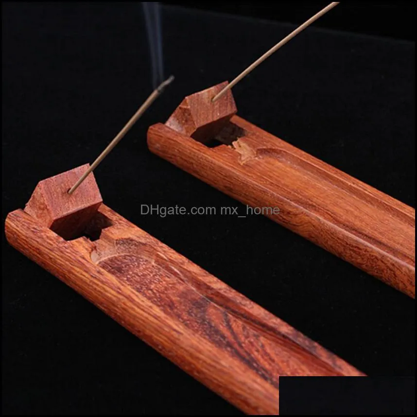 Wholesale- Meetcute Durable Rosewood Incense Burner Censer Santal Natural Bamboo for Creative Incense Holder
