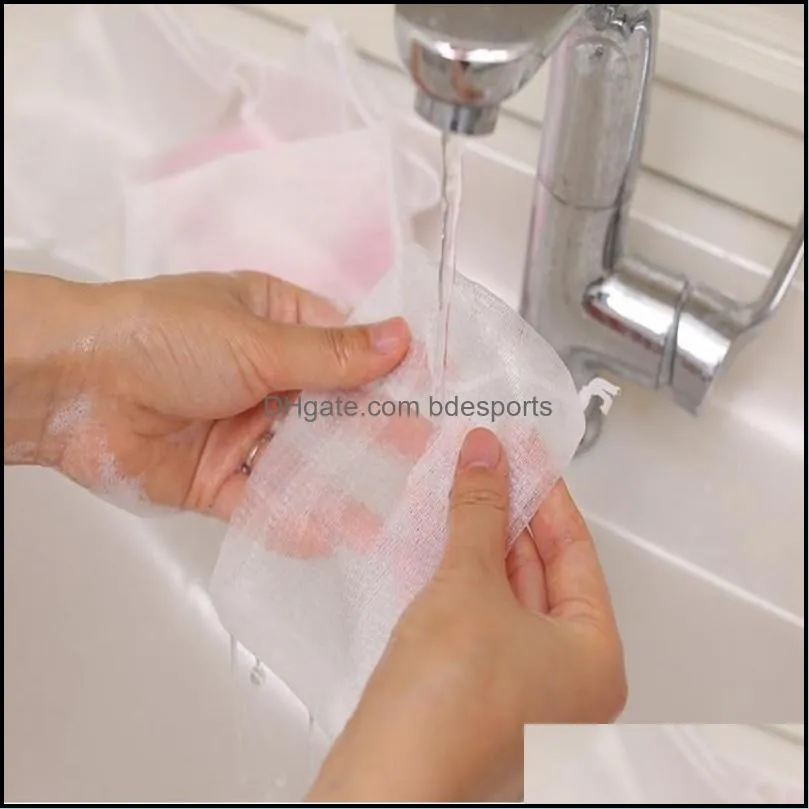 Soap Blister Bubble Net Mesh Soap Face Wash Froth Nets Soap Mesh Bag Manual Bag Bathroom Accessories