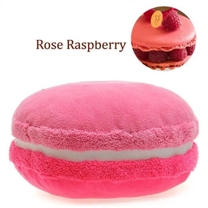 macarons rose raspberry