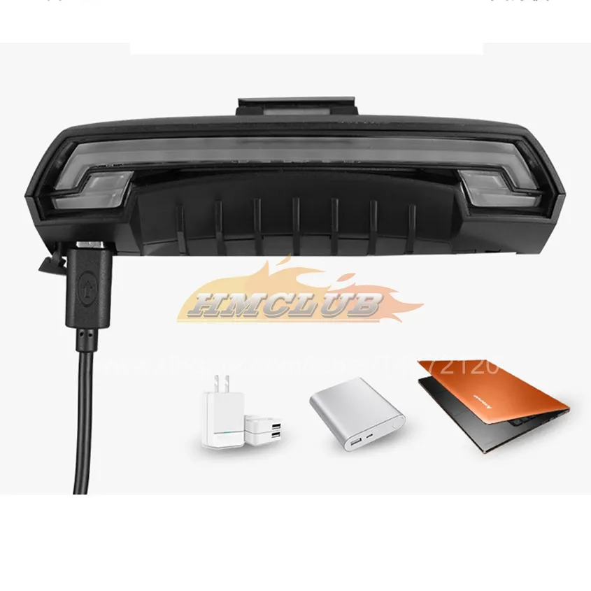 LED Rechargeable par USB vélo vélo vélo avant lumi... – Grandado