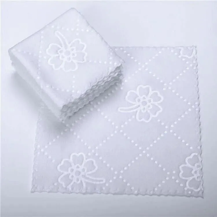 Party Wedding Table Napkins Home Kitchen Printing Pattern Tea Towel Absorbent Dish Cleaning Towels Cocktail Napkin VT0685