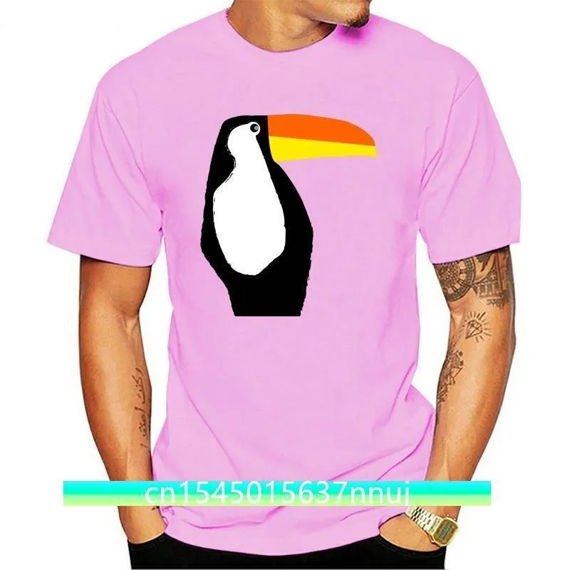 Designa tee -skjorta sxxxl levande toucan manlig grafisk humor vår höstfamilj hip hop mens tshirt 220702