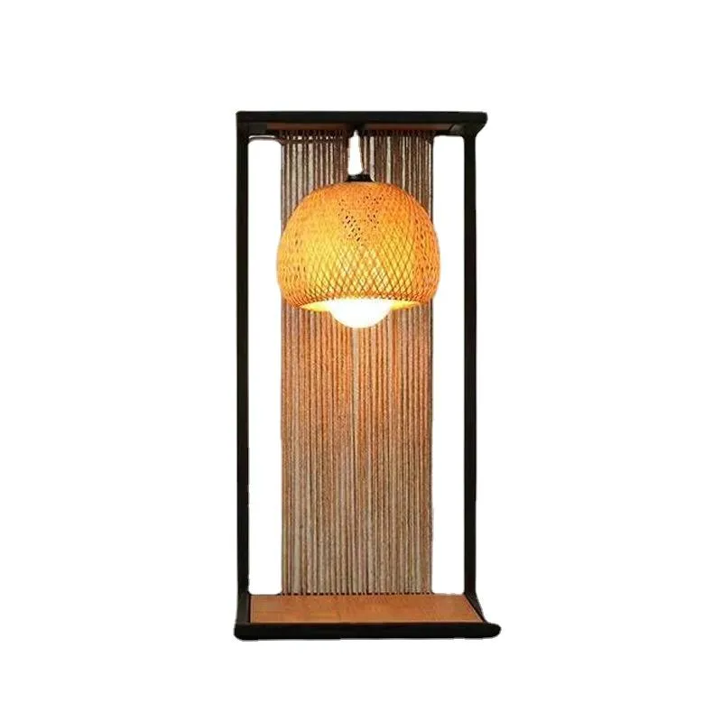 Lâmpadas de mesa Modern modernas cubóides hall de água do quarto luminária pintada de lâmpada de metal preto e27 lâmpadas LED 90-260V CCC Cetable