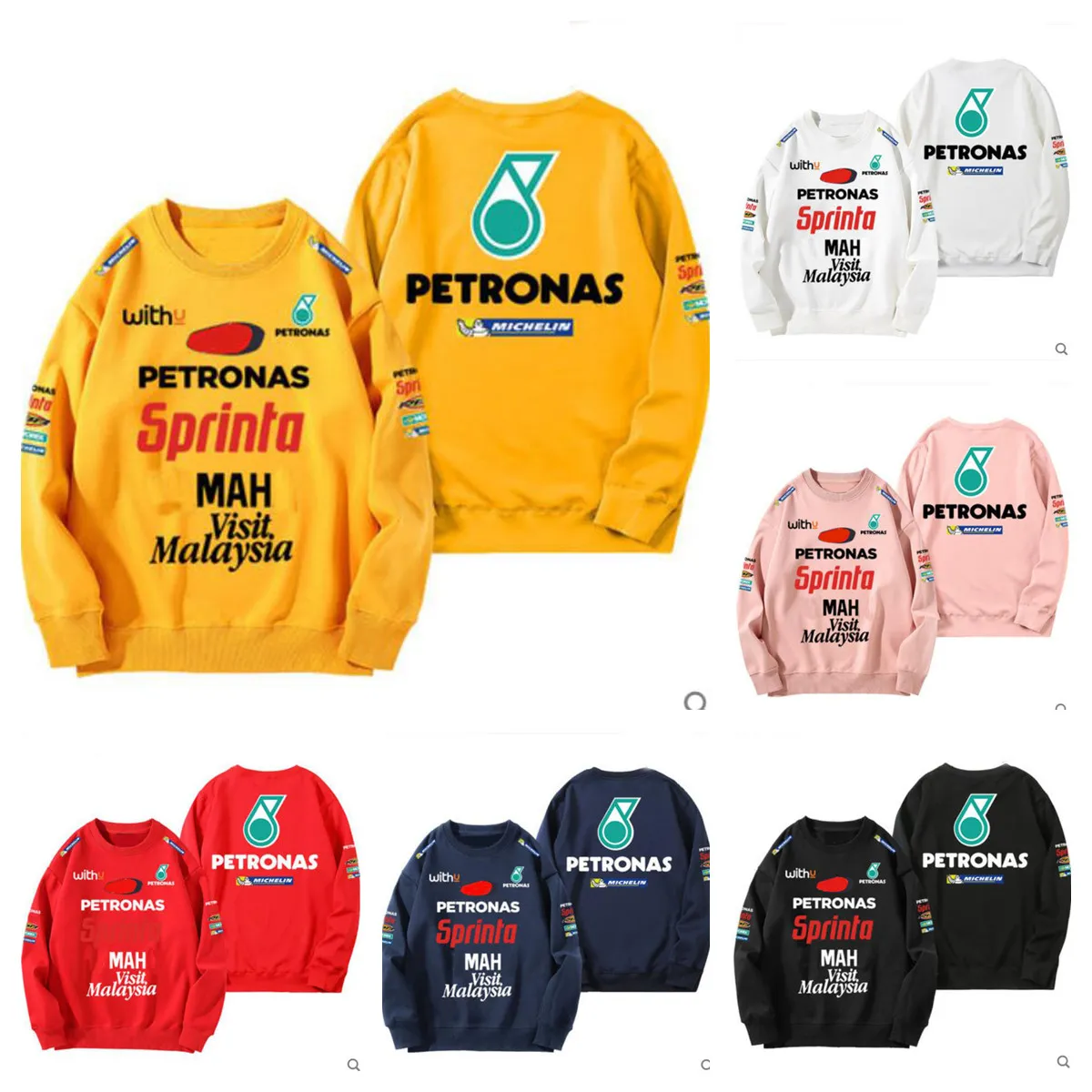 nieuwe motortrui lente en herfst team sweatshirt spotverkoop