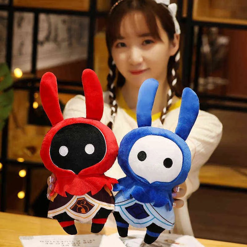 Sıcak oyun anime jenshin etkisi bebek uçurum büyücü cosplay kostümü kawaii karikatür prop oyuncak doldurulmuş peluş bebek hediyesi j220704