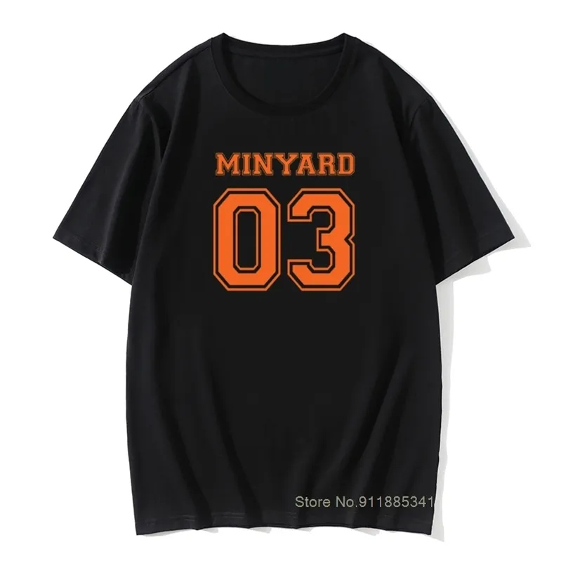 Minyard 03 Cool girocollo top magliette estate top camicie manica corta per uomo bizzarro tessuto di cotone street magliette 220526