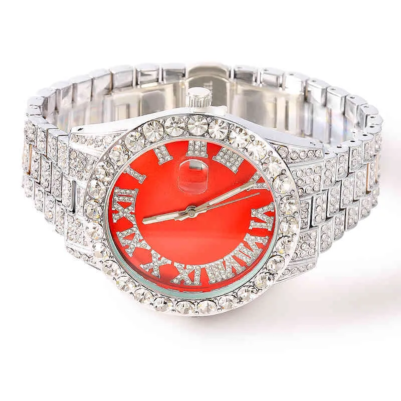 ICED Out Luxury Rashintone Ladi Casual Women Men Diamond Fashion Watch Relogio Femininojg9z