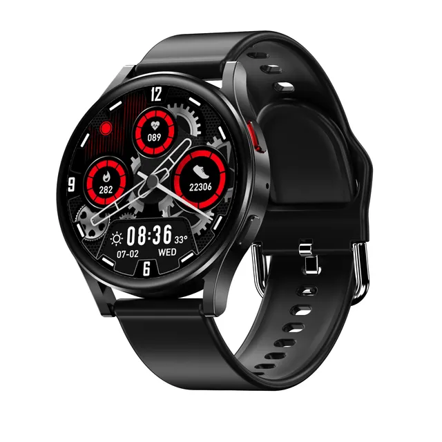 P30 NIEUW Smart Watch Women Bluetooth Oproep Waterdichte hartslag Fitness Bracelet Heken sportronde Smartwatch Men voor Android IOS MI