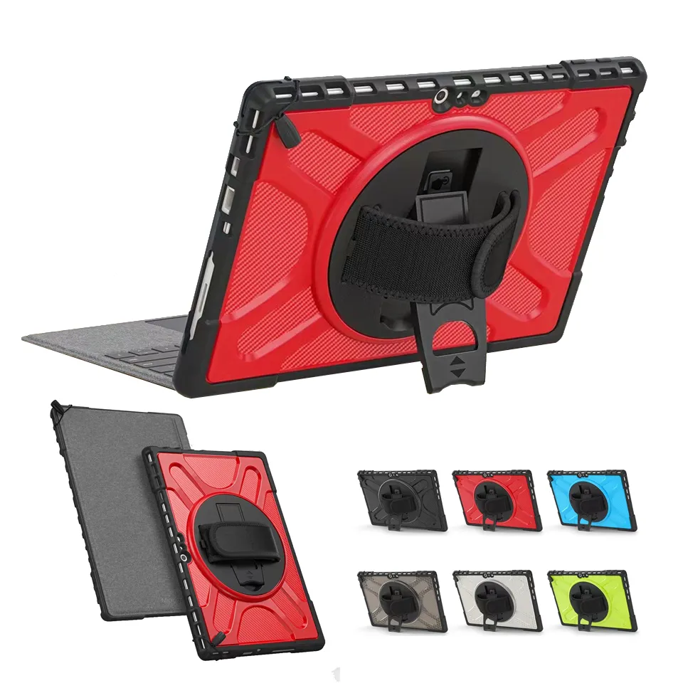 Case for surface pro 4 5 6 7 7+ 8 Go Go2 Heavy Duty waterproof TPU PC shockproofholde defender Cover