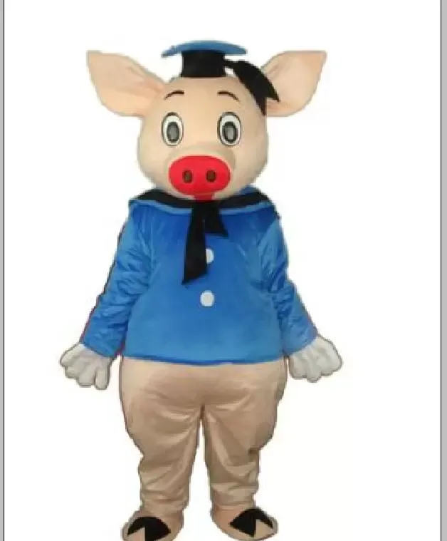 Factory Direct Sale Pig Mascot Kostym Vuxen Halloween Birthday Party Cartoon Apparel
