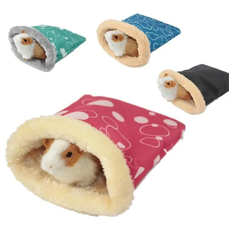 Schlafsack für kleine Haustiere, für Hamster, weich, warm, für den Winter, Meerschweinchen, Igel, mehrfach wasserdicht, winddicht