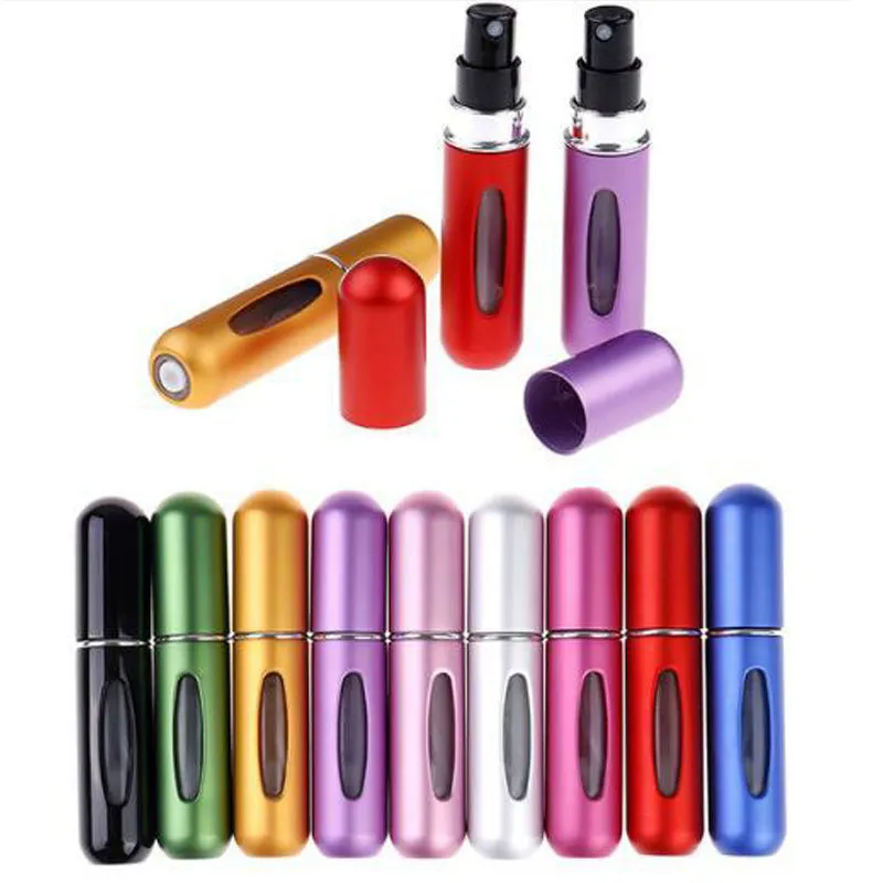 5ml parfum sous bouteilles de stockage chargement direct auto-pompé recyclable vaporisateur rechargeable bouteille cosmétique portable T9I002016