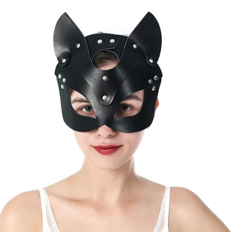 Maschera In Lattice Naturale Unisex - Cappuccio Fetish Per Cosplay E Feste A Tema, Nero, 5 Taglie