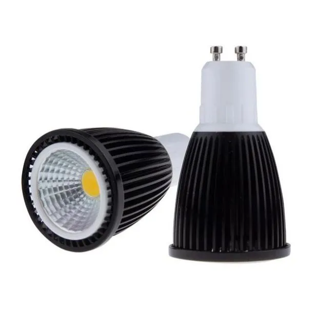 Süper Parlak Gu10 LED LED Işık Lampada Dekorasyon Ampulü Sıcak Beyaz 220V 9W 12W 15W COB E27 E14 GU5 3 MR16 LED LAMP267V