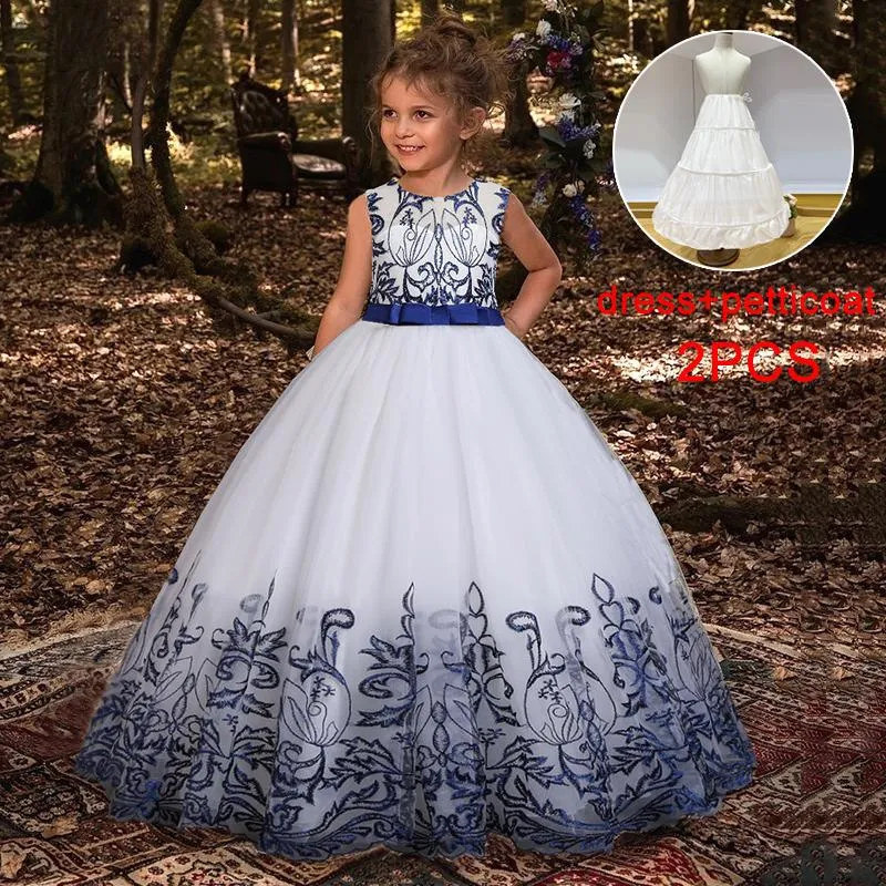 Robes De Fille t Pageant Fleur Princesse Robe l gante Enfants