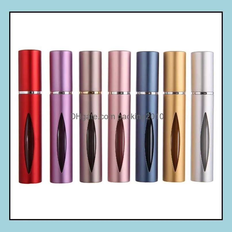 100pcs 10ml aluminum perfume bottle steel roll-on for essential oil mini roller ball bottles travel refillable case container sn4309