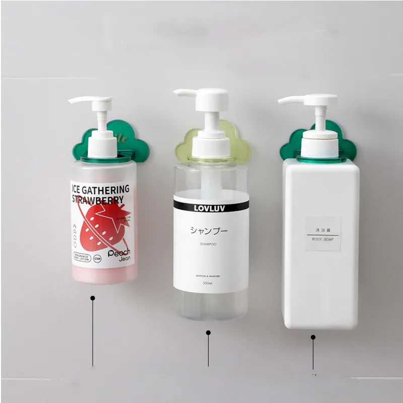 Shower gel top hanger