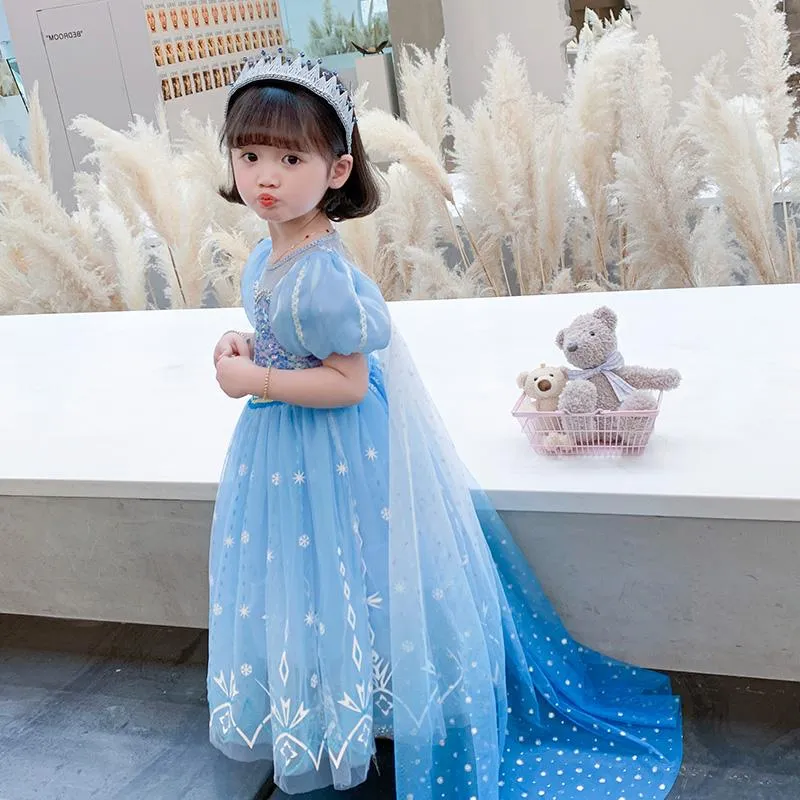 Déguisement princesse d'hiver bleu - 3/4 ans - Jour de Fête - Déguisement  Fille - Déguisement pour Enfants