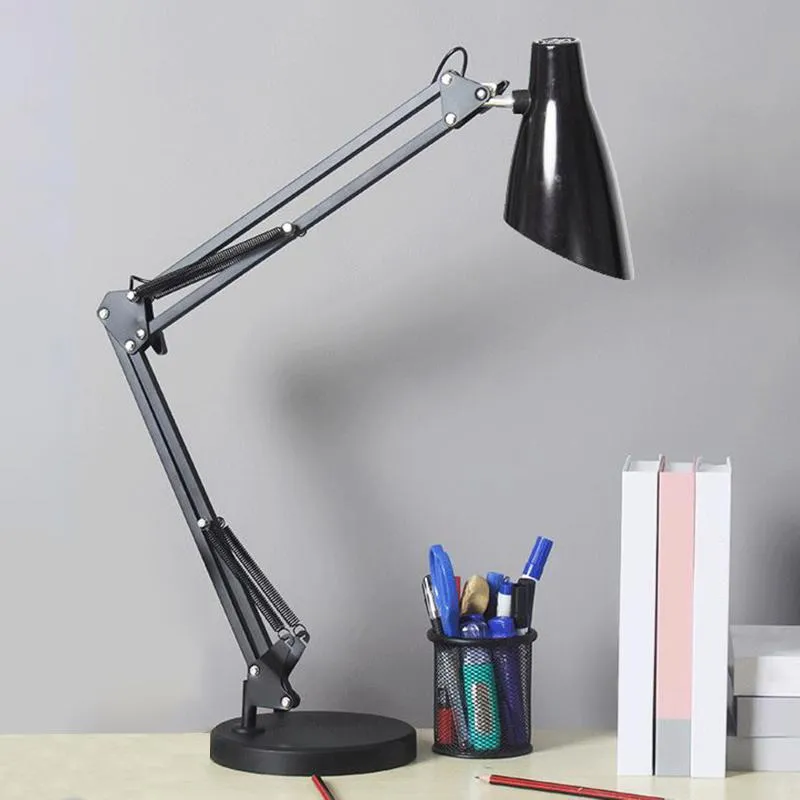 Table Lamps Desk Lamp 8 W 32 LEDs Eye-Care Dimmable Reading Light USB 3 Color Modes Swing Arm Flexible Office DimmableTable