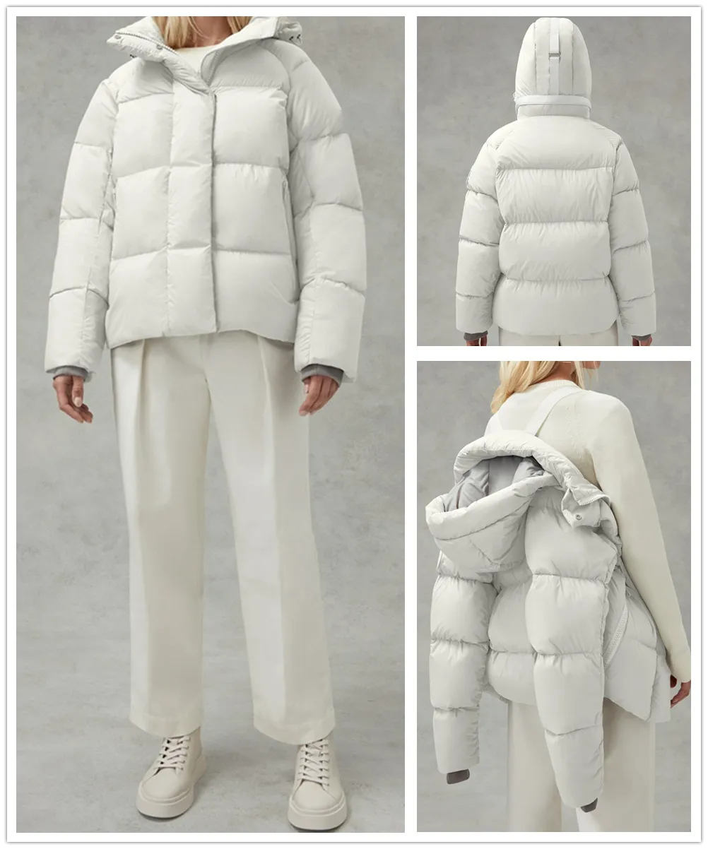 hiver femmes Designer doudoune Sports de plein air coupe-vent canard blanc lumière imperméable Parkas garder au chaud mode manteau à capuche capsule pain vestes