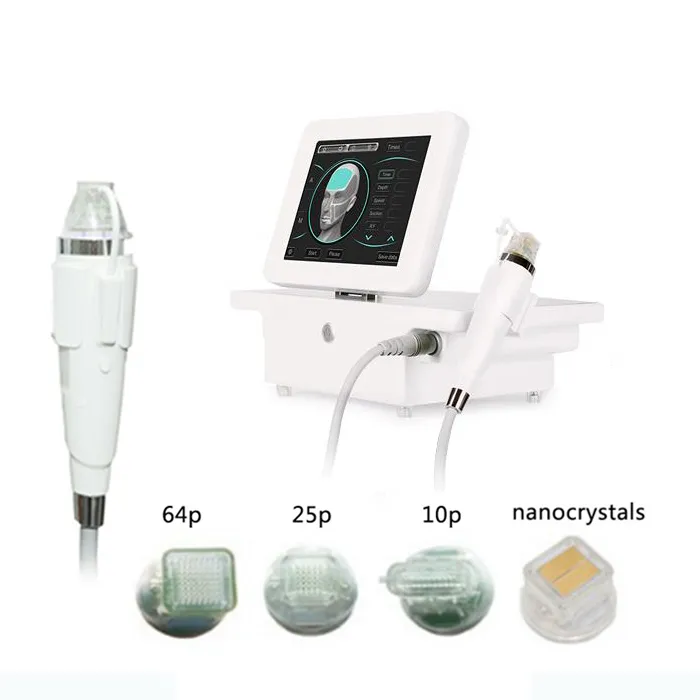 Micro aiguille fractionnaire RF doré Microneedling élimination des cicatrices d'acné rétrécir la peau des Pores pour la maison