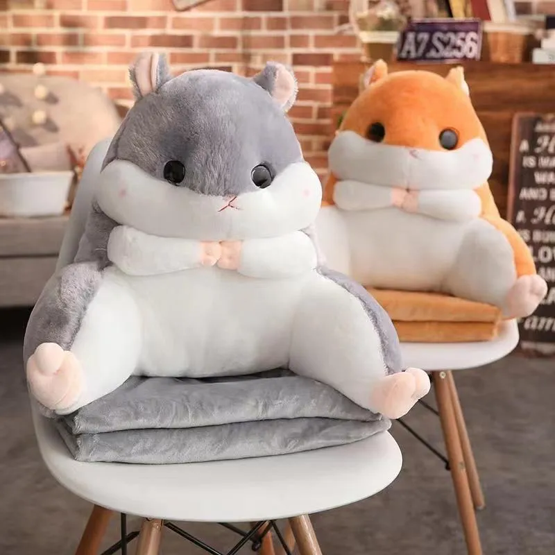 Kussen/decoratief kussen zitkussen hamster multifunctionele fauteuils beschermt taille rugleuning quilt woonkamer dikke bureaustoel sofa a