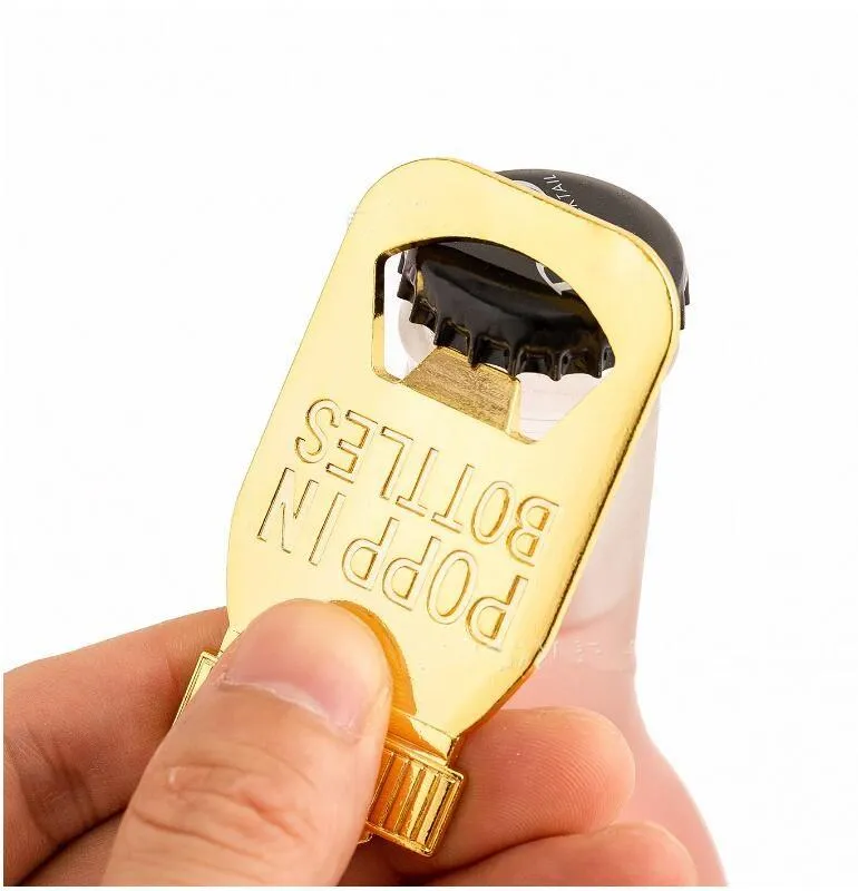 Beer Openers Tools Wedding Favors for Guests Party Supplies Bottle Shape Souvenirs Gifts Alloy Bar Decoration Gadgets